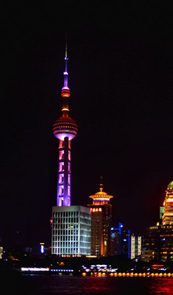 Обои 600x1024 Отель Shanghai Bund South China Harbour View, Хункоу, Шанхай, Южная Америка, Китай