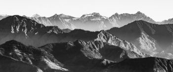 Dalhousie, Himachal Pradesh, India, mountains Wallpaper 3440x1440