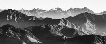 Dalhousie, Himachal Pradesh, India, mountains Wallpaper 2560x1080