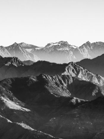 Dalhousie, Himachal Pradesh, India, mountains Wallpaper 1620x2160