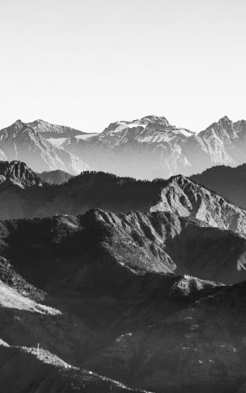 Dalhousie, Himachal Pradesh, India, mountains Wallpaper 1752x2800