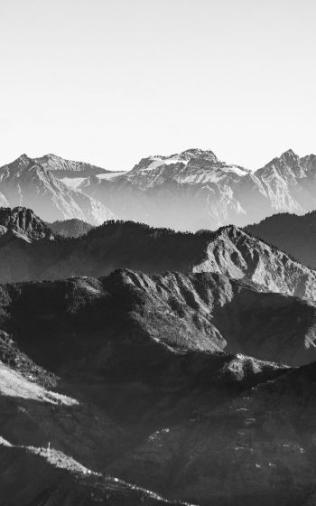 Dalhousie, Himachal Pradesh, India, mountains Wallpaper 800x1280