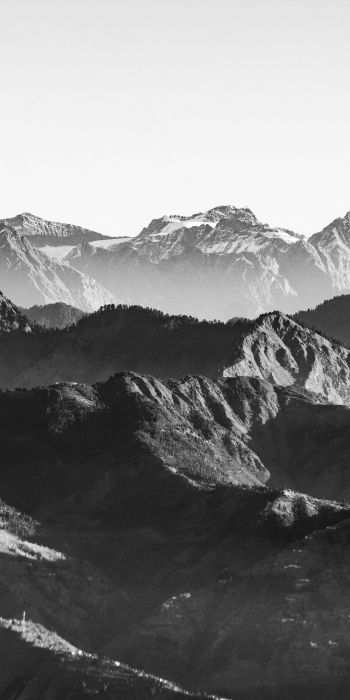 Обои 720x1440 Далхаузи, Химачал-Прадеш, Индия, горы