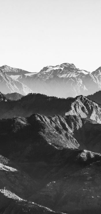Обои 1080x2280 Далхаузи, Химачал-Прадеш, Индия, горы