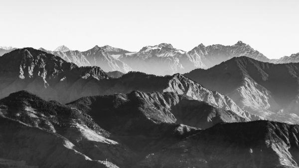 Dalhousie, Himachal Pradesh, India, mountains Wallpaper 3840x2160
