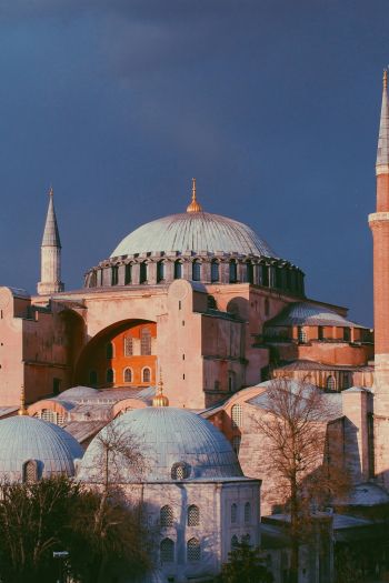 Istanbul, Turkey, palace Wallpaper 640x960