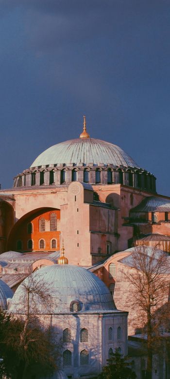 Istanbul, Turkey, palace Wallpaper 1440x3200