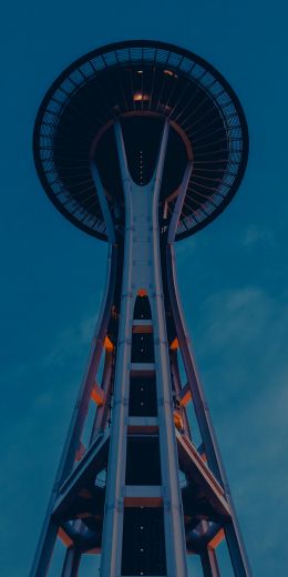 Space Needle, Seattle, USA, space needle Wallpaper 720x1440