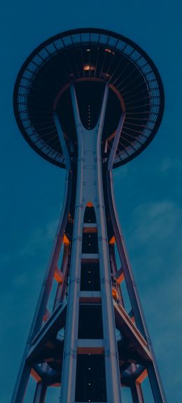 Space Needle, Seattle, USA, space needle Wallpaper 720x1600