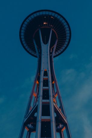 Space Needle, Seattle, USA, space needle Wallpaper 3116x4674