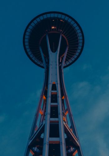 Space Needle, Seattle, USA, space needle Wallpaper 1668x2388