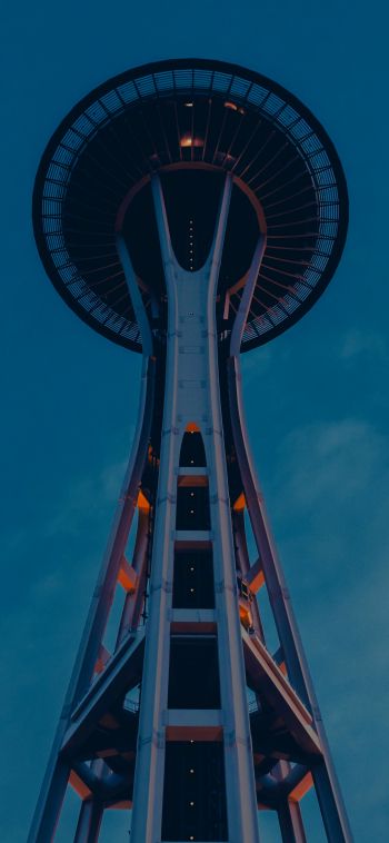 Space Needle, Seattle, USA, space needle Wallpaper 1080x2340