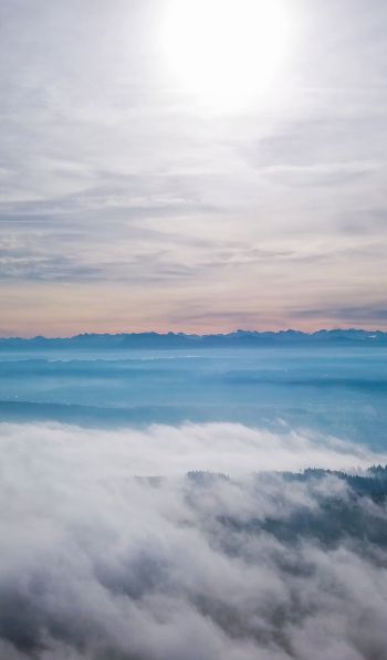 sky, clouds, fog Wallpaper 600x1024