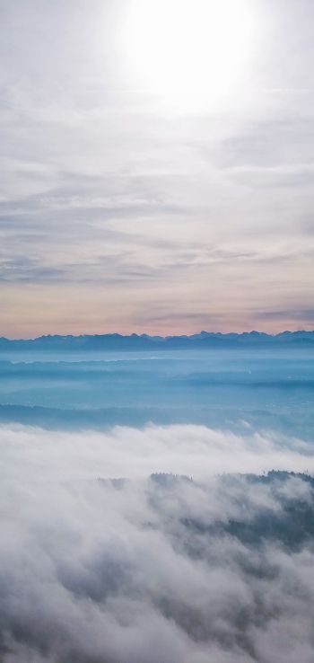 sky, clouds, fog Wallpaper 720x1520
