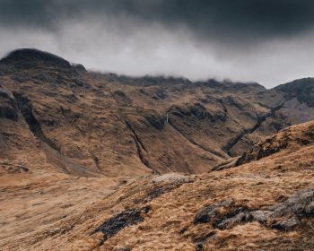 Great Gable, Siskel, Great Britain, mountain ranges Wallpaper 1280x1024