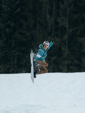 snowboard, snow resort Wallpaper 1668x2224