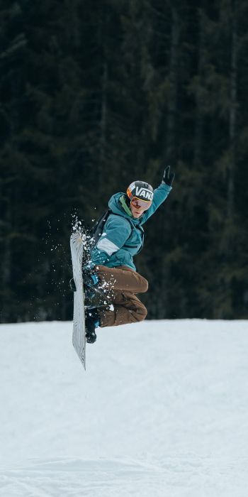 snowboard, snow resort Wallpaper 720x1440