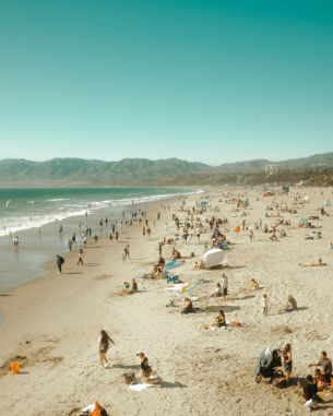 Santa Monica Pier, Santa Monica, California, USA Wallpaper 3874x4843