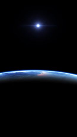 planet, star, black wallpaper Wallpaper 640x1136