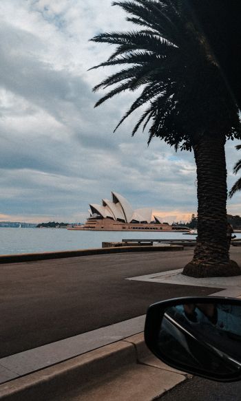 Australia, sea, theater Wallpaper 1200x2000