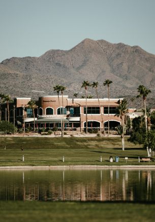 Fountain Hills, Arizona, USA, mountain ranges Wallpaper 1640x2360