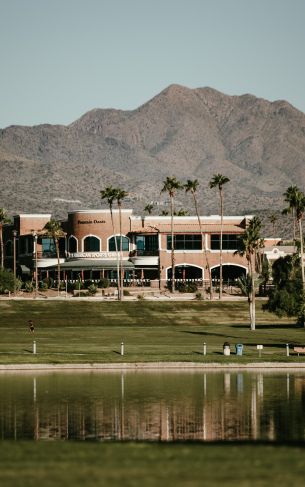 Fountain Hills, Arizona, USA, mountain ranges Wallpaper 1752x2800