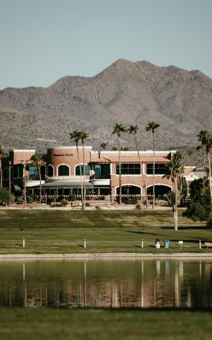 Fountain Hills, Arizona, USA, mountain ranges Wallpaper 1200x1920