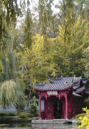 China, Japan, beautiful roofs Wallpaper 1640x2360