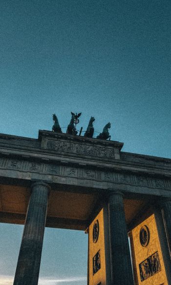 Обои 1200x2000 Бранденбургские ворота, Берлин, Германия, путешествия