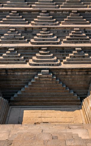 Hampi, Karnataka, India, architecture Wallpaper 1600x2560