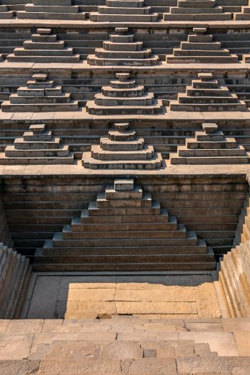 Hampi, Karnataka, India, architecture Wallpaper 640x960