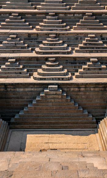 Hampi, Karnataka, India, architecture Wallpaper 1200x2000