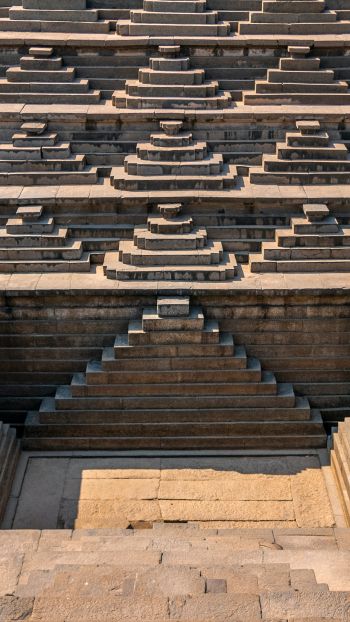 Hampi, Karnataka, India, architecture Wallpaper 750x1334