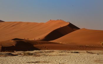 Обои 2560x1600 Соссусфлей, Намибия, пустыня, пески