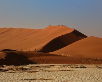 Sossusvlei, Namibia, desert, sands Wallpaper 1280x1024