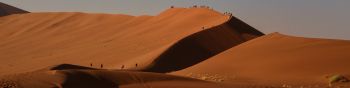 Обои 1590x400 Соссусфлей, Намибия, пустыня, пески