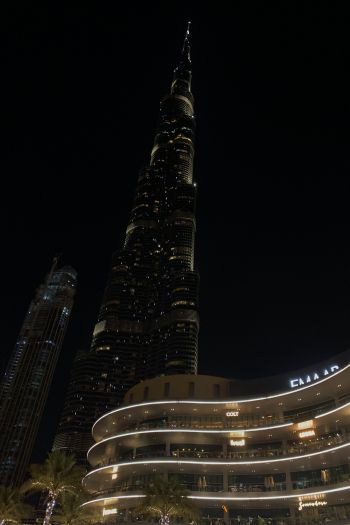 Обои 640x960 Объединенные Арабские Эмираты, башня