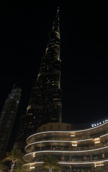Обои 1600x2560 Объединенные Арабские Эмираты, башня