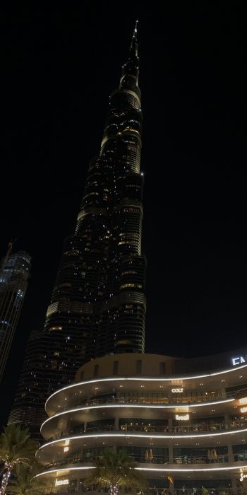 Обои 720x1440 Объединенные Арабские Эмираты, башня