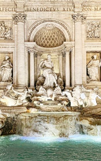 Обои 1600x2560 Рим, Италия, статуя, скульптура