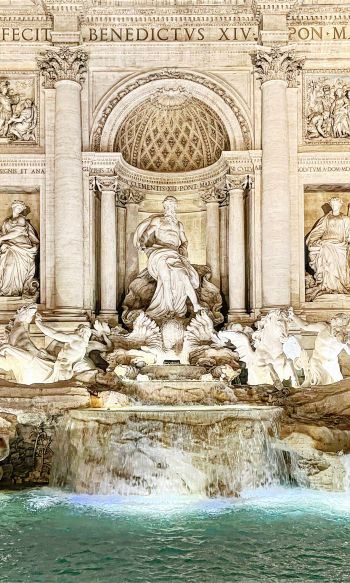 Rome, Italy, statue, sculpture Wallpaper 1200x2000