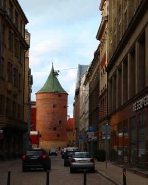Old Riga, Central District, Riga, Latvia, city Wallpaper 3784x4730
