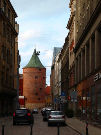 Old Riga, Central District, Riga, Latvia, city Wallpaper 1668x2224