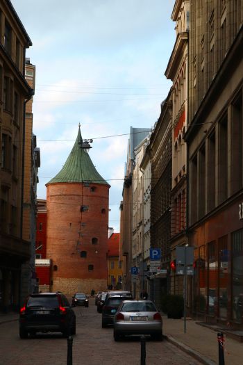 Old Riga, Central District, Riga, Latvia, city Wallpaper 640x960