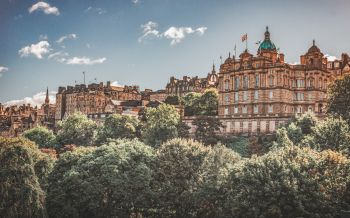 old town, Edinburgh, Scotland, Great Britain Wallpaper 2560x1600