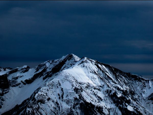 mountains, snow, mountain peaks Wallpaper 5184x3888