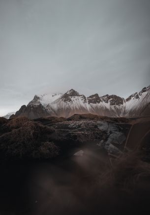 Iceland, mountains, mountain peaks Wallpaper 1640x2360