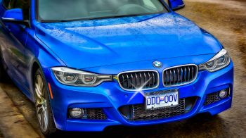 Обои 2048x1152 BMW Coupe, синий BMW