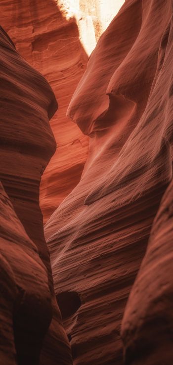 Antelope Canyon, Arizona, USA, gorge Wallpaper 720x1520