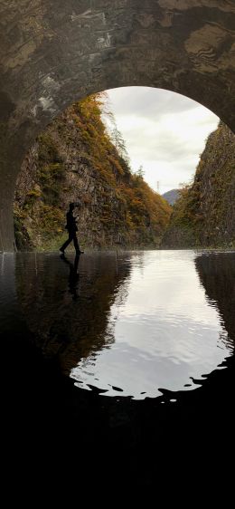 Tokamachi, Niigata, Japan Wallpaper 828x1792